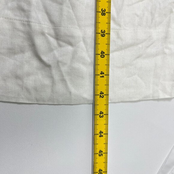 NWOT Farm Rio Linen Blend White Sleeveless Maxi Dress Size S - Picture 14 of 15